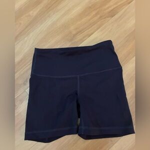 Women's yogalicious Dark Purple Biker Shorts Size S